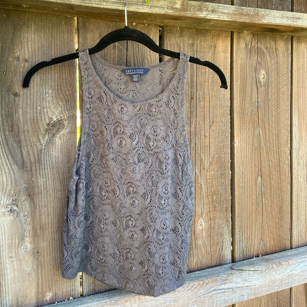 lace tank top